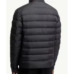 Moncler Lyco Short Logo Quilted Down Jacket - Black