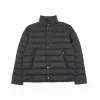 Moncler Lyco Short Logo Quilted Down Jacket - Black