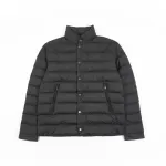 Moncler Lyco Short Logo Quilted Down Jacket - Black