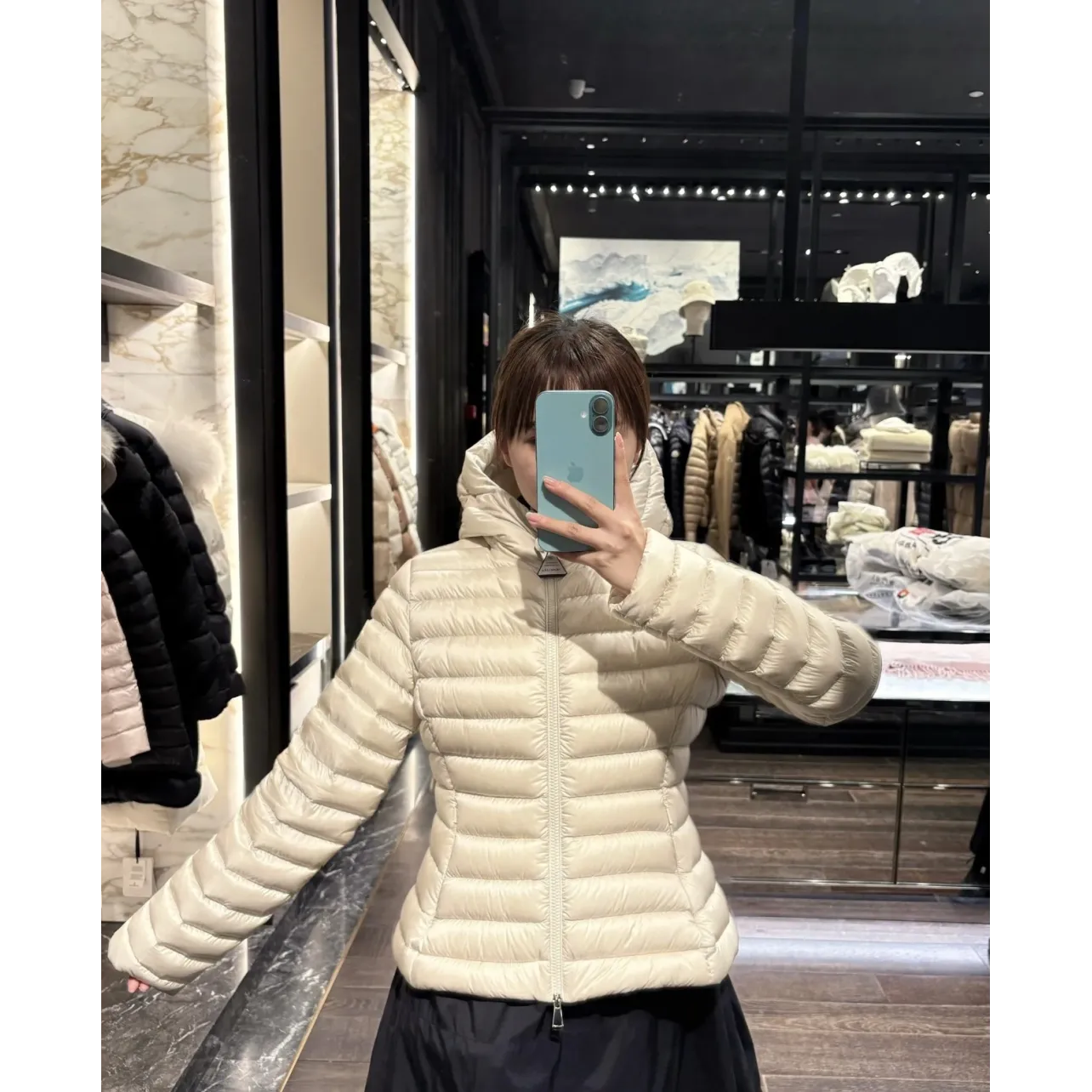 Moncler IGE Slim-Fit Quilted Down Jacket - Ivory