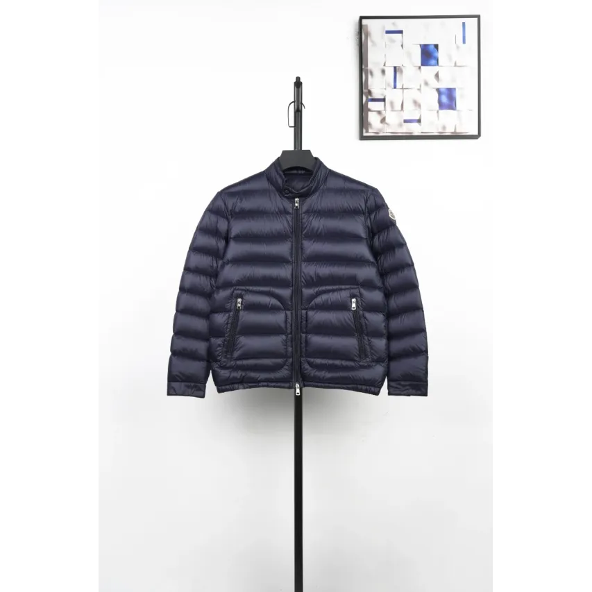 Moncler Acorus Quilted Down Jacket - Indigo