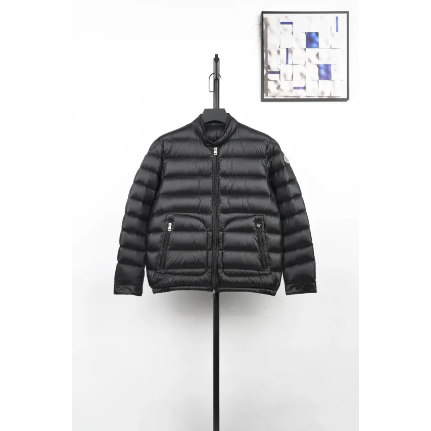 Moncler Acorus Quilted Down Jacket - Black