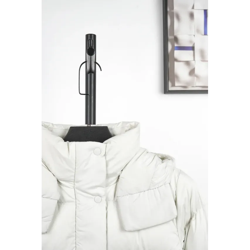 lululemon Five-Panel Long-Sleeve Down Jacket - White
