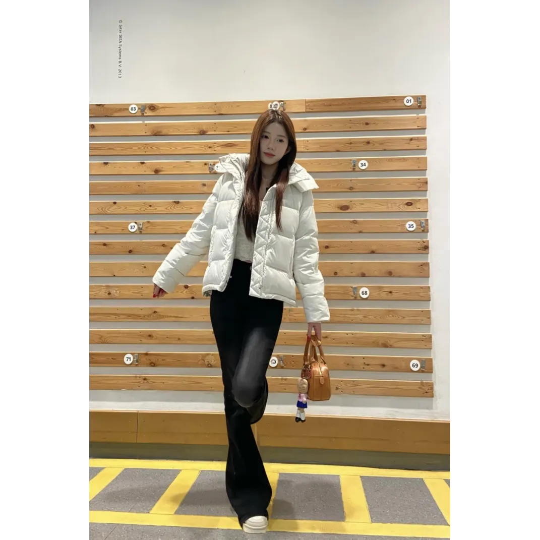 lululemon Five-Panel Long-Sleeve Down Jacket - White