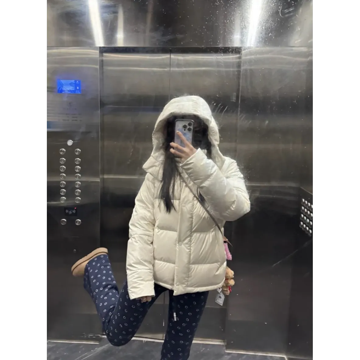 lululemon Five-Panel Long-Sleeve Down Jacket - White