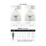 lululemon Five-Panel Long-Sleeve Down Jacket - White