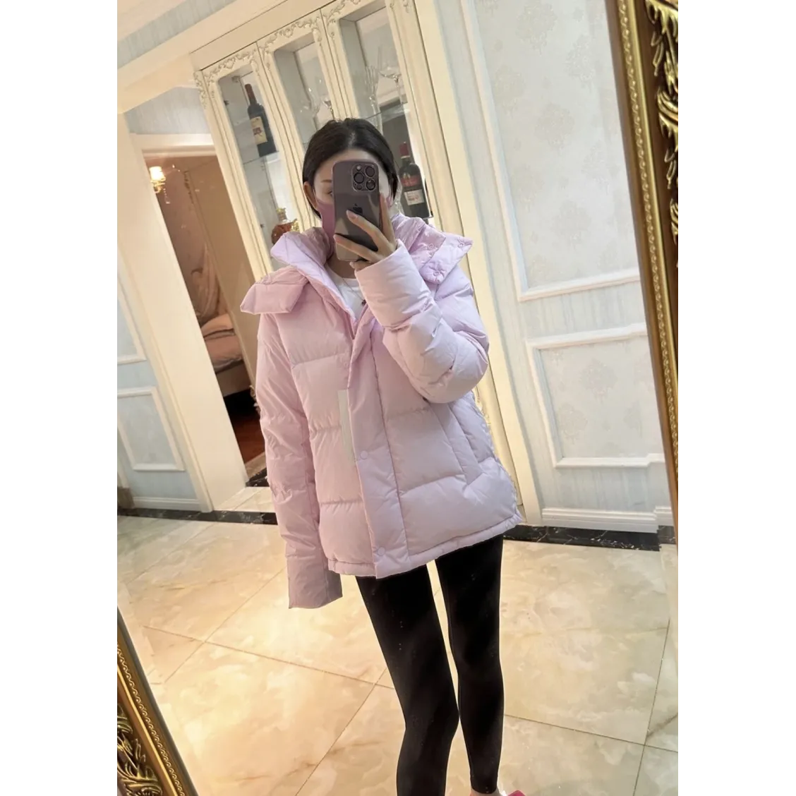 lululemon Five-Panel Long-Sleeve Down Jacket - Pink