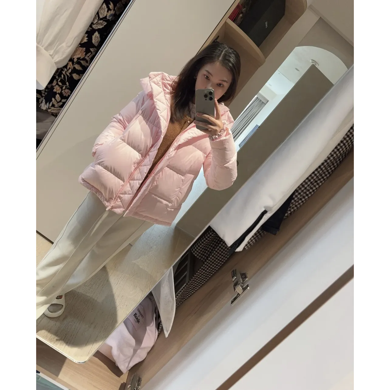 lululemon Five-Panel Long-Sleeve Down Jacket - Pink