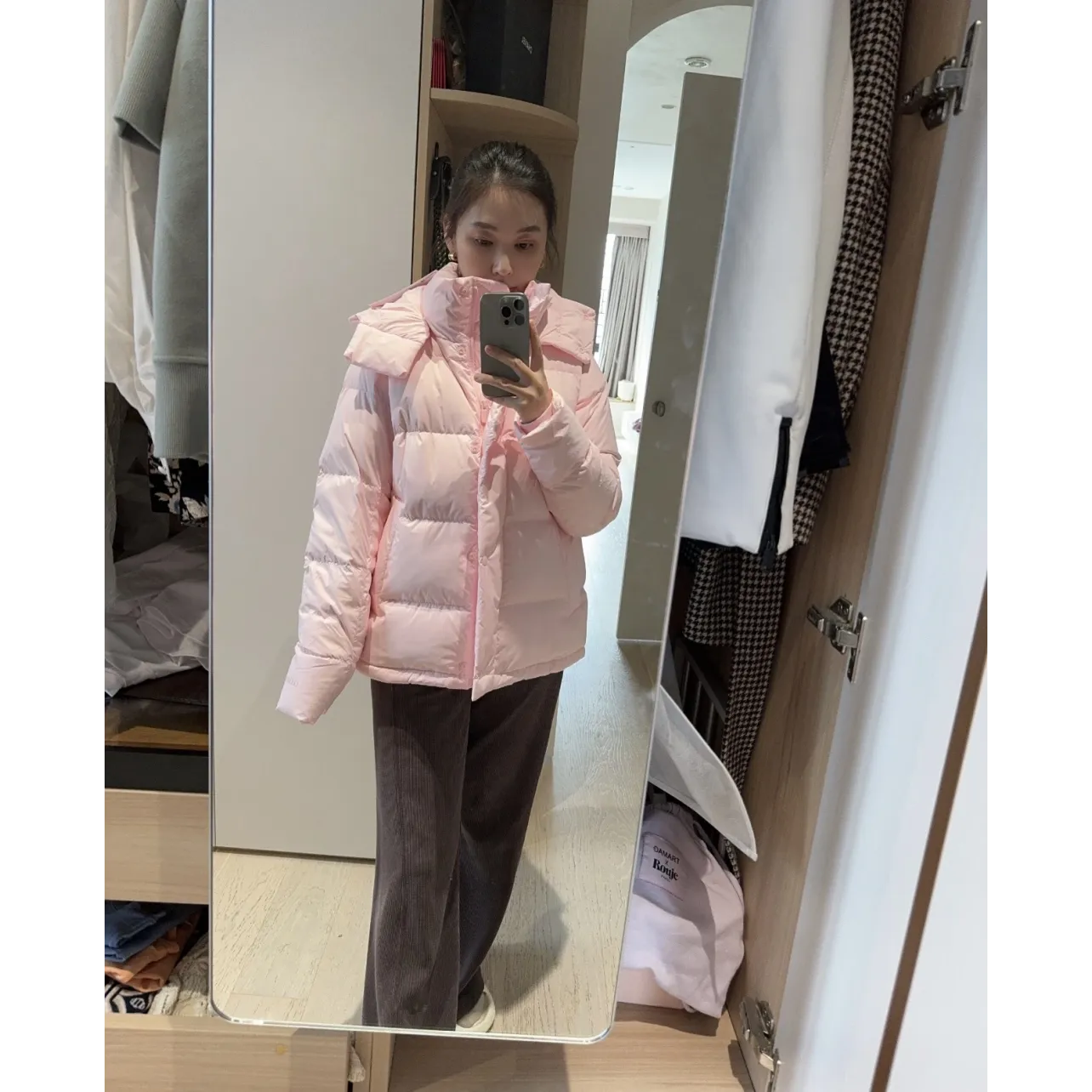 lululemon Five-Panel Long-Sleeve Down Jacket - Pink