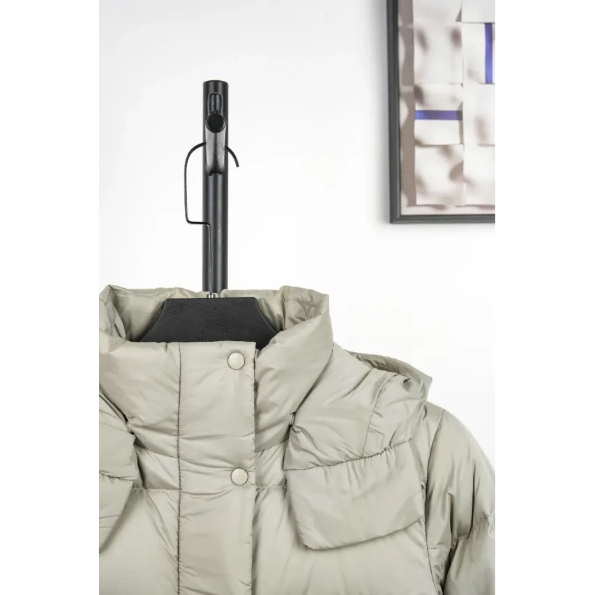 lululemon Five-Panel Long-Sleeve Down Jacket - Linen