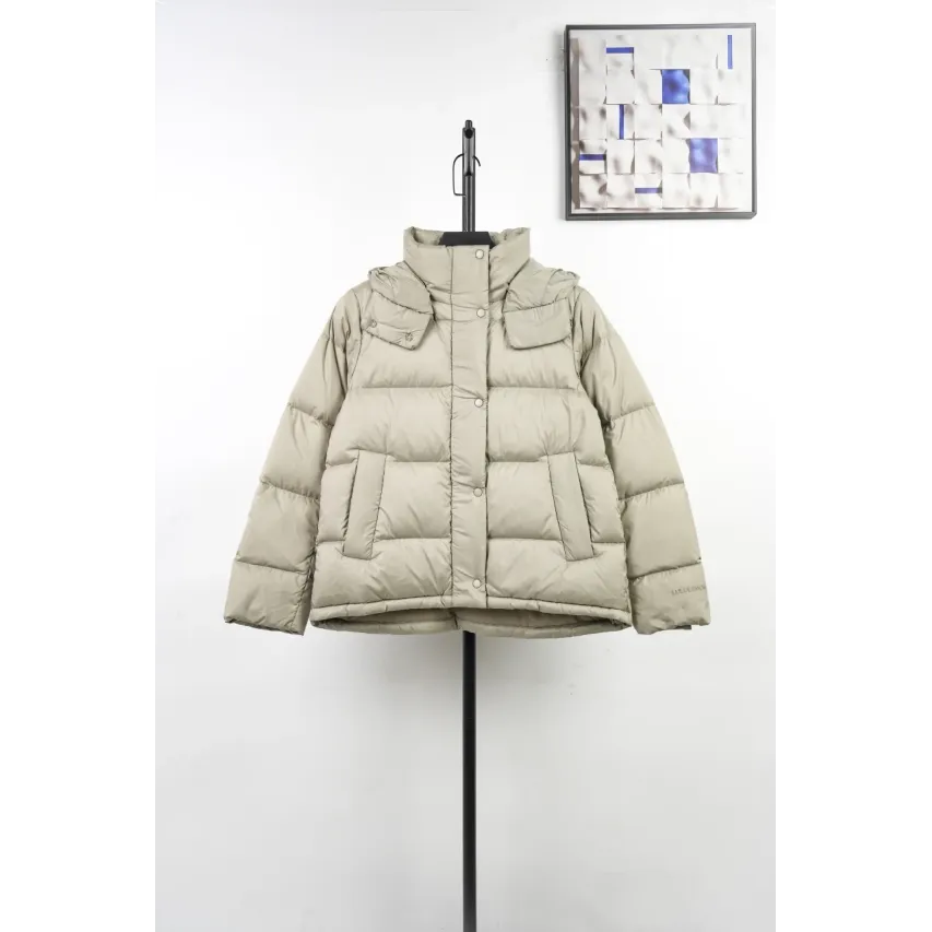 lululemon Five-Panel Long-Sleeve Down Jacket - Linen
