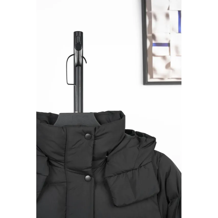 lululemon Five-Panel Long-Sleeve Down Jacket - Black
