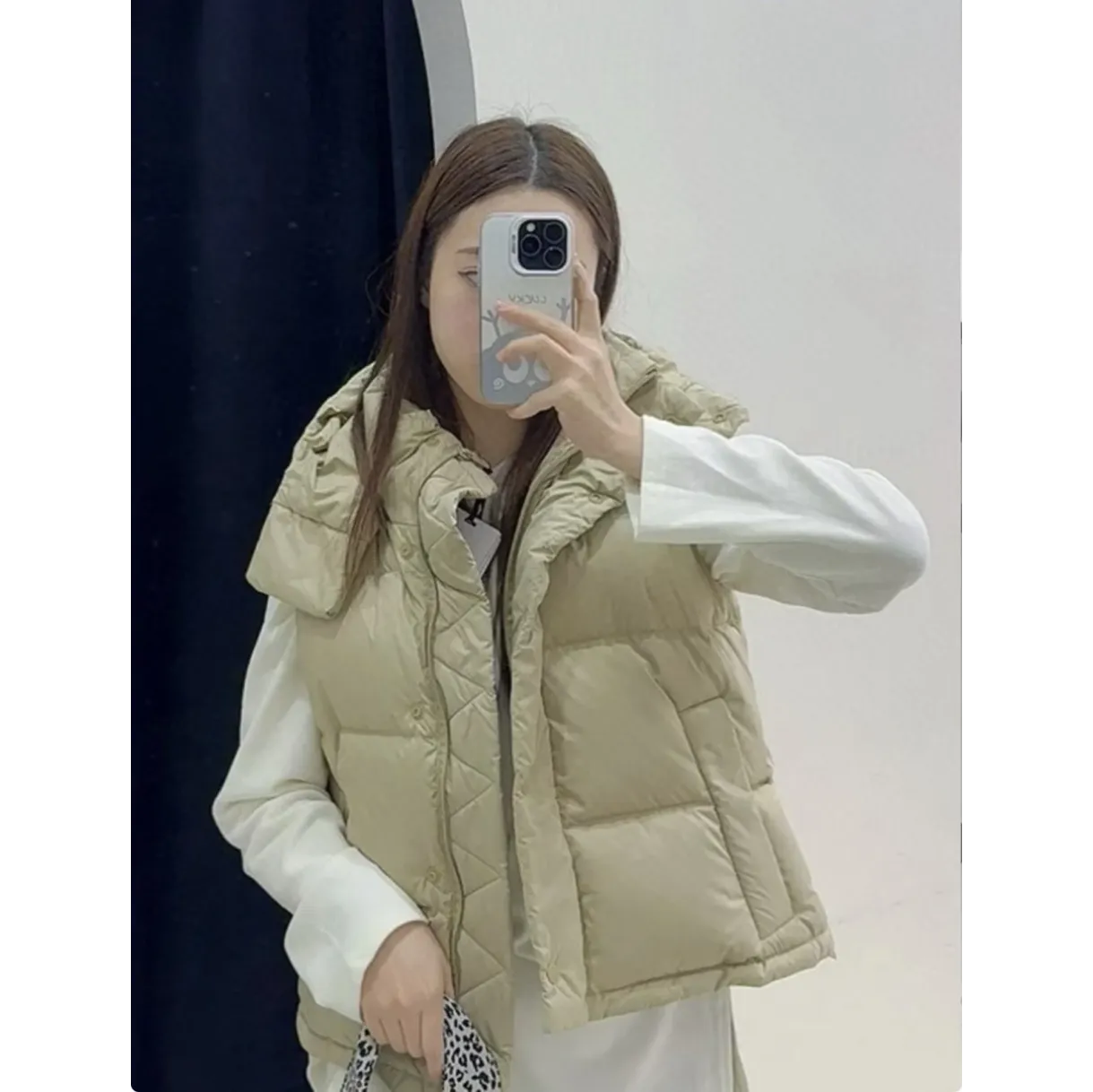 lululemon Four-Panel Down Vest - Linen