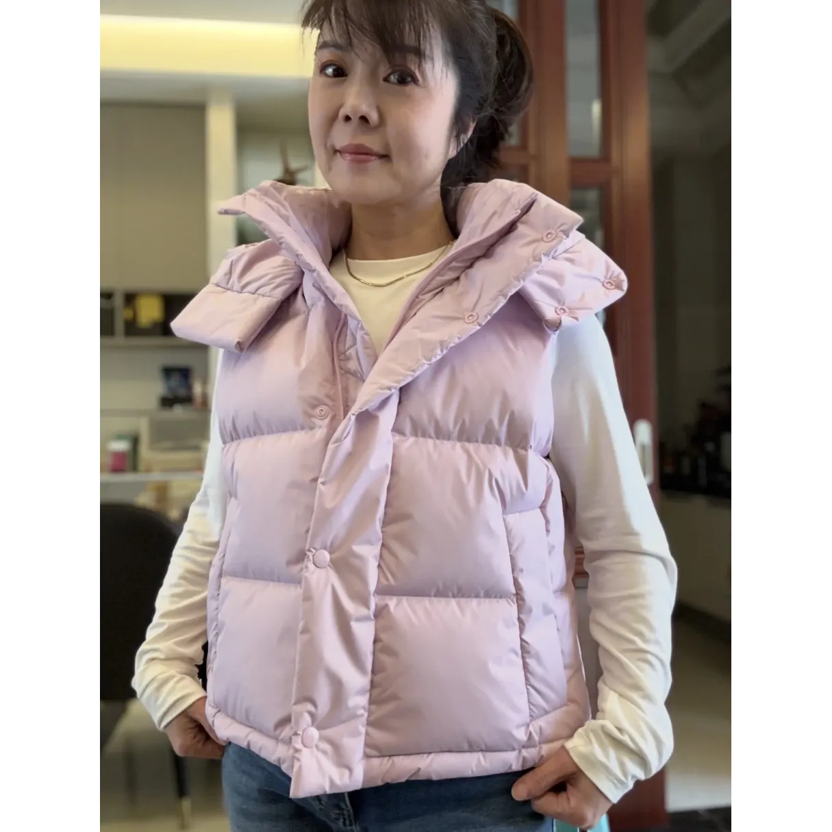 lululemon Four-Panel Down Vest - Pink