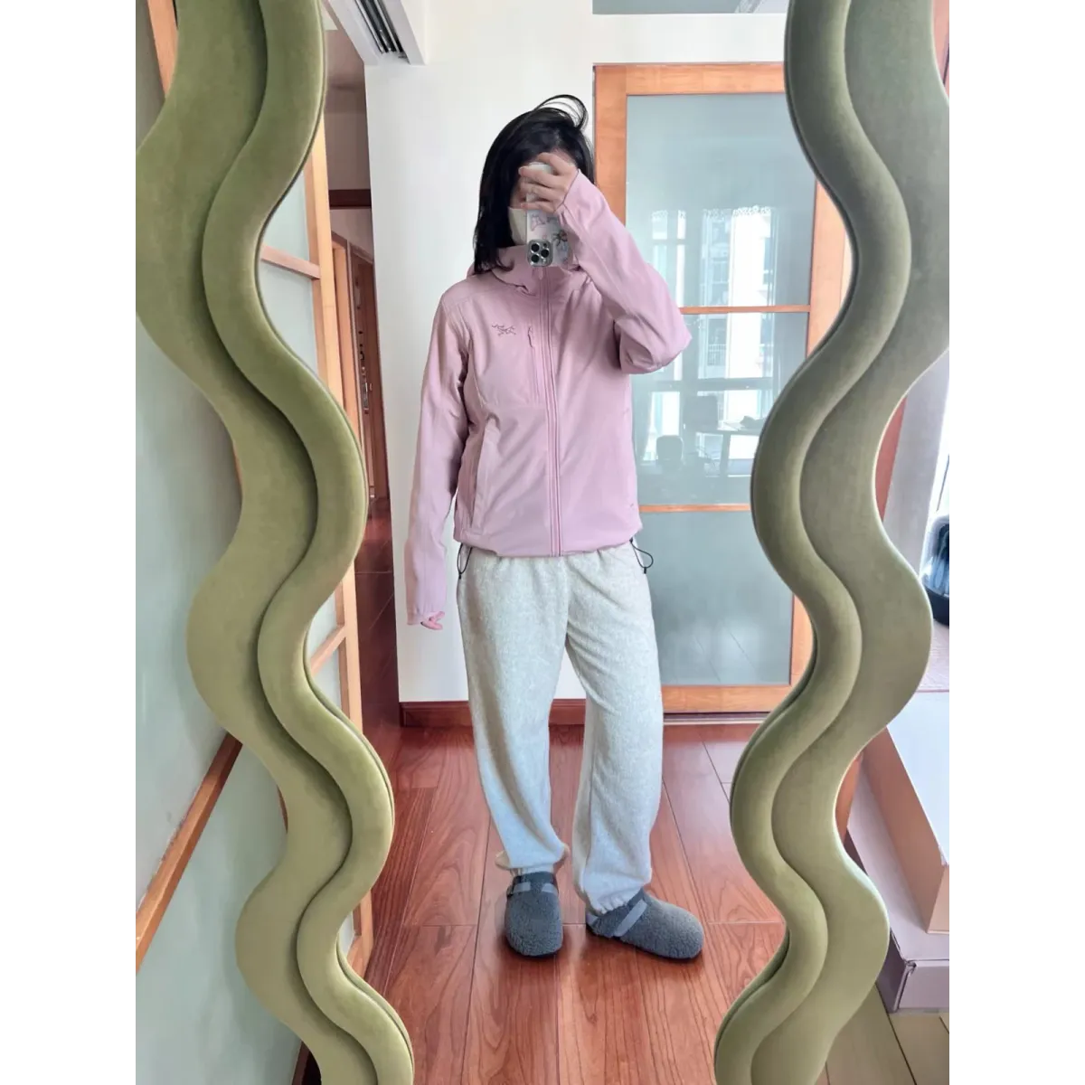 GAMMA Fleece-Lined Hooded Softshell Jacket - Pink