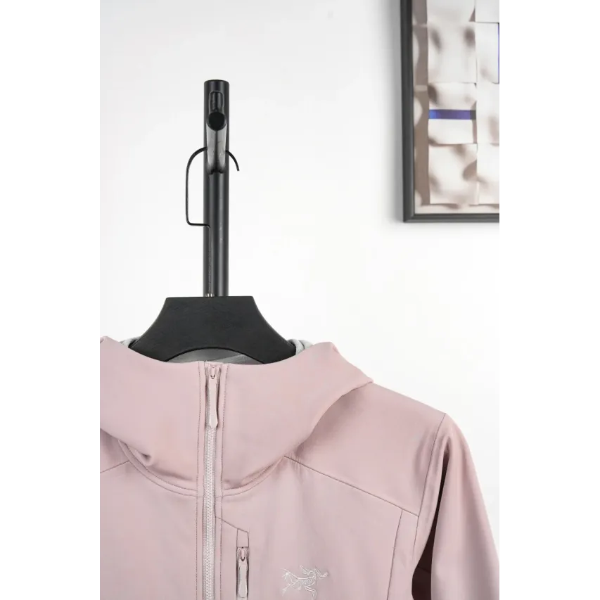 GAMMA Fleece-Lined Hooded Softshell Jacket - Pink