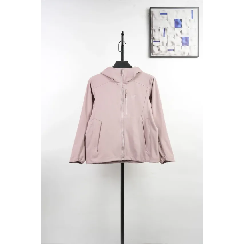 GAMMA Fleece-Lined Hooded Softshell Jacket - Pink