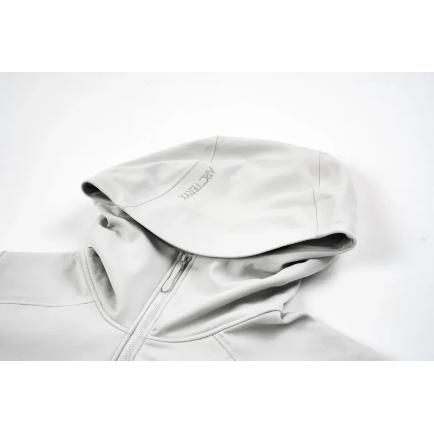 GAMMA Fleece-Lined Hooded Softshell Jacket - Grey