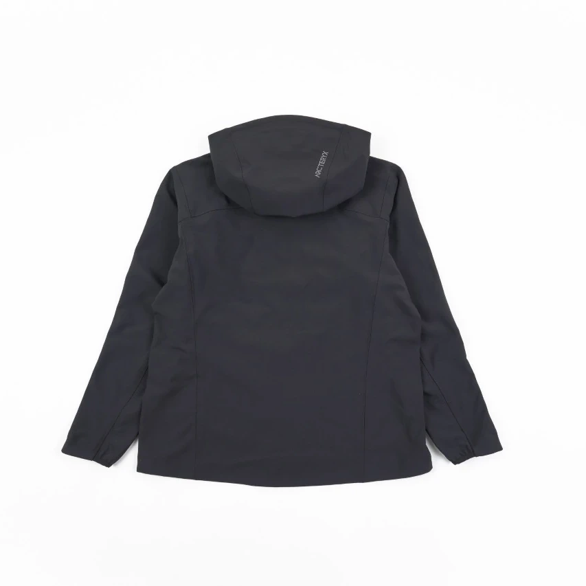 GAMMA Fleece-Lined Hooded Softshell Jacket - Black