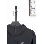 GAMMA Fleece-Lined Hooded Softshell Jacket - Black