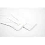 AMI Oxford Cotton Long-Sleeve Shirt - White