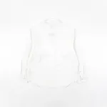 AMI Oxford Cotton Long-Sleeve Shirt - White