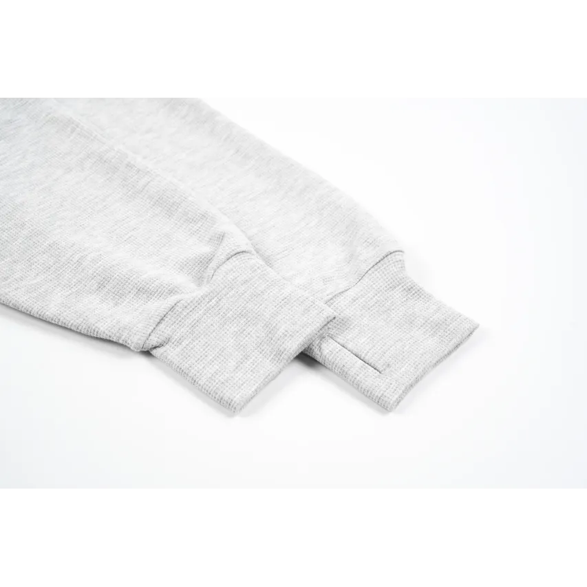 lululemon Waffle Hooded Jacket - Very Light Grey