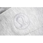 lululemon Waffle Hooded Jacket - Very Light Grey