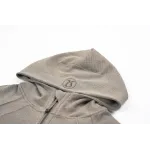 lululemon Waffle Hooded Jacket - Warm Taupe Grey