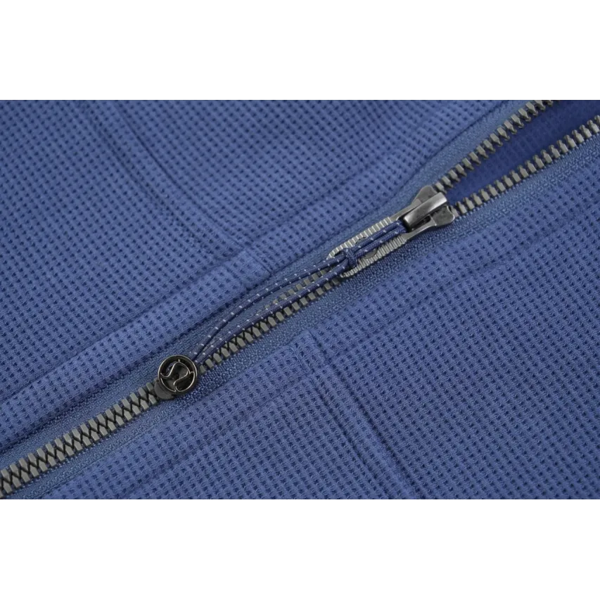 lululemon Waffle Hooded Jacket - Twill Blue