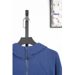 lululemon Waffle Hooded Jacket - Twill Blue