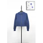 lululemon Waffle Hooded Jacket - Twill Blue