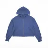 lululemon Waffle Hooded Jacket - Twill Blue