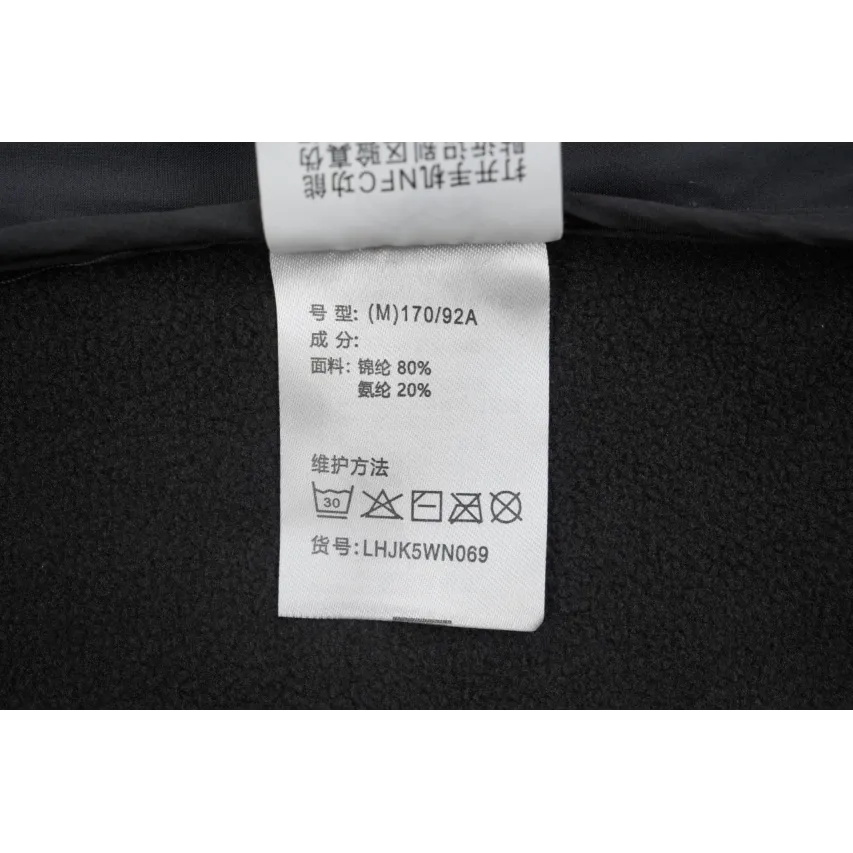 Kolon Men's Fleece-Lined Hooded Softshell Jacket - Black