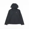 Kolon Men's Fleece-Lined Hooded Softshell Jacket - Black