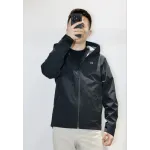 Kolon Men's Fleece-Lined Hooded Softshell Jacket - Black