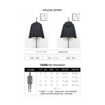 Kolon Men's Fleece-Lined Hooded Softshell Jacket - Black