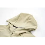 Kolon Men's Fleece-Lined Hooded Softshell Jacket - Dark Beige