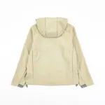 Kolon Men's Fleece-Lined Hooded Softshell Jacket - Dark Beige