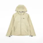 Kolon Men's Fleece-Lined Hooded Softshell Jacket - Dark Beige