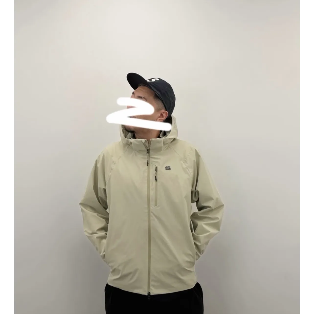 Kolon Men's Fleece-Lined Hooded Softshell Jacket - Dark Beige