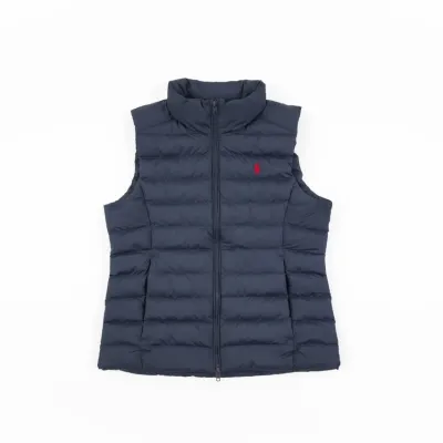 Ralph Lauren Men's Embroidered Pony Padded Vest - Navy