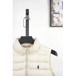 Ralph Lauren Men's Embroidered Pony Padded Vest - Off White