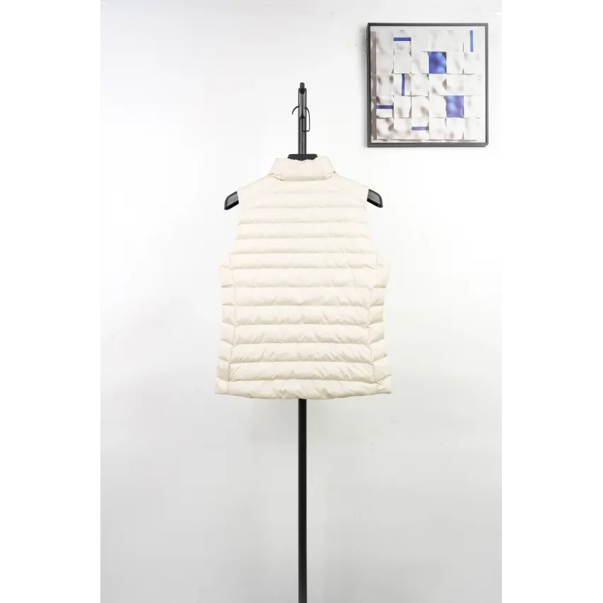 Ralph Lauren Men's Embroidered Pony Padded Vest - Off White