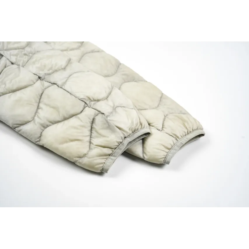 lululemon Women's Wave-Quilted Cropped Down Jacket - Dove Grey