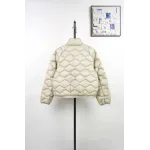 lululemon Women's Wave-Quilted Cropped Down Jacket - Dove Grey