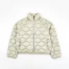lululemon Women's Wave-Quilted Cropped Down Jacket - Dove Grey