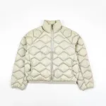 lululemon Women's Wave-Quilted Cropped Down Jacket - Dove Grey