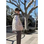 lululemon Women's Wave-Quilted Cropped Down Jacket - Dove Grey