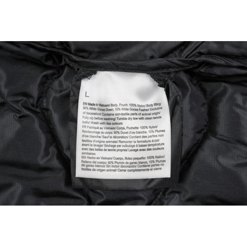 lululemon Women's Wave-Quilted Cropped Down Jacket - Black